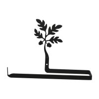 Wrought Iron Acorn Paper Towel Holder