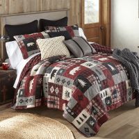 Bear Peak Quilted Bedding Set
