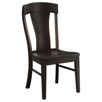 Ramsey Double Bent Barrel Dining Side Chair - Onyx Finish