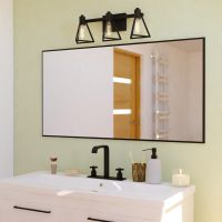 Ravenna 3-Light Matte Black Vanity Light