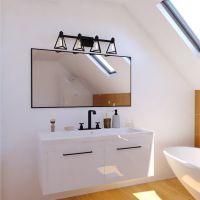 Ravenna 4-Light Matte Black Vanity Light