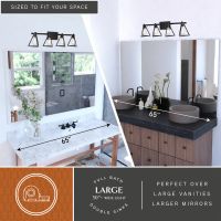 Ravenna 4-Light Matte Black Vanity Light
