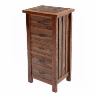 Reclaimed Heritage Richland 5 Drawer Barn Wood Lingerie Chest