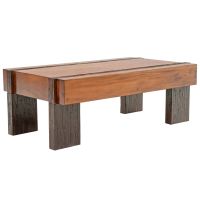 Refined Rustic Block Coffee Table