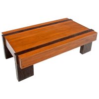 Refined Rustic Block Coffee Table