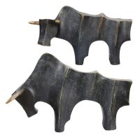 Regal Bull Sculptures