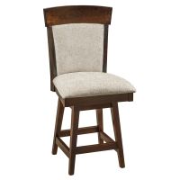 Riverside Park Upholstered Bar Stool - Swivel