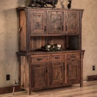 Rocky Creek Barn Wood Buffet & Hutch