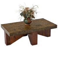 Rustic Chic Metal Coffee Table