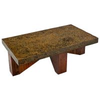Rustic Chic Metal Coffee Table