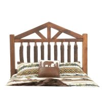 Rustic Lodge Timber Headboard