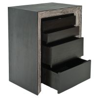 Rustic Modern Chest of Drawers - Urban Graphite Reclaimed Wood