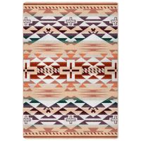 Rustic Cross Rug - Clay