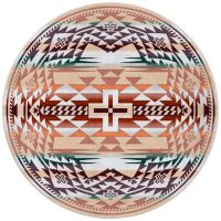 Rustic Cross Rug - Clay