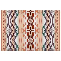 Rustic Cross Entry Rug - Clay
