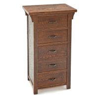 Oak Meadows 5 Drawer Reclaimed Barn Wood Lingerie Chest