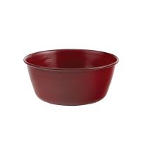 Rustic Red Enamel Soup & Cereal Bowl