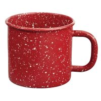 Rustic Red Granite Enamel Coffee Mug