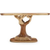 Rustic Tree Sofa Table