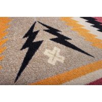 Fury Peaks Rug - Black Frame