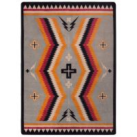 Fury Peaks Rug - Black Frame