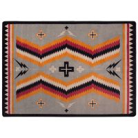 Fury Peaks Rug - Black Frame