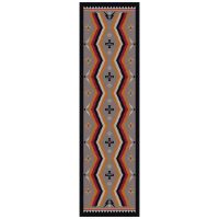 Fury Peaks Rug - Black Frame