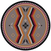 Fury Peaks Rug - Black Frame