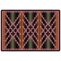 Saddle Blanket Rug - Periwinkle