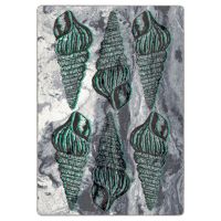 Sally Sold Rug - Gray & Aqua