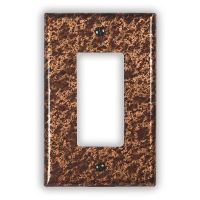 Sandstorm 1 Toggle Copper Switch Plate