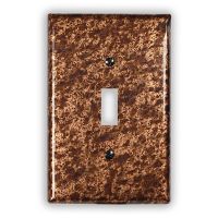 Sandstorm 1 Toggle Copper Switch Plate