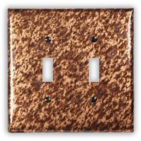 Sandstorm 2 Toggle Copper Switch Plate