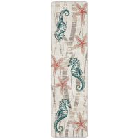 Seaweed Seahorse Rug - Mineral