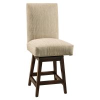 Sheldon Modern Upholstered Bar Stool - Swivel