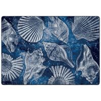 Shell Island Rug - Ultramarine
