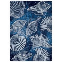 Shell Island Rug - Ultramarine