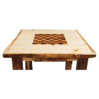 Silverleaf Aspen Log Game Table