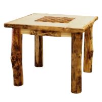 Silverleaf Aspen Log Game Table