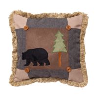 Bear Scrap Pillow