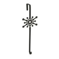 Wrought Iron Snowflake Wreath Hanger