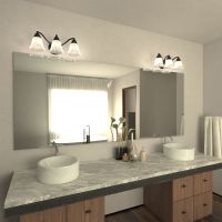 Standford 3-Light Oil Burnished Bronze Vanity Light