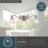 Standford 4-Light Brushed Nickel Vanity Light