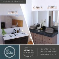 Standford 4-Light Brushed Nickel Vanity Light