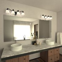 Standford 4-Light Oil Burnished Bronze Vanity Light