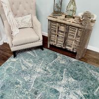 Stargazing Rug - Aqua