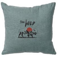 Stay Wild Image Decor Pillow - Ocean Linen