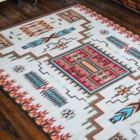 Storm Catcher Rug - Rust