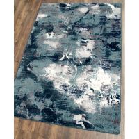 Stormy Rug - Blue Mist