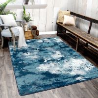 Stormy Rug - Blue Mist